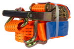 UNITRAILER 5m/50mm/5t orange transportband med spännare