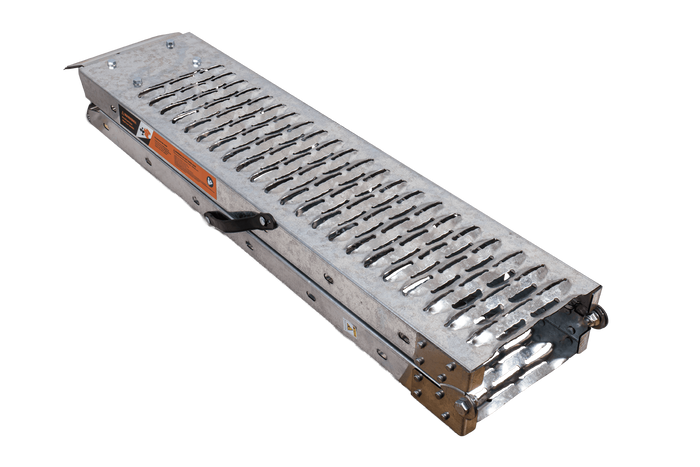 UNITRAILER ALR004B hopfällbar ramp stålramp för släpvagn 190cm 200kg