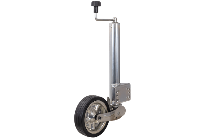 KNOTT ATK60 förstärkt stödhjul med handtag 350kg 60mm 785-1020mm
