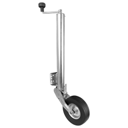 WINTERHOFF VK 60-BLH-255 SB automatiskt stödhjul med handtag 500kg 60mm 670-905mm