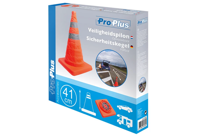 ProPlus 540320 hopfällbar trafikkon varningskon 41 cm
