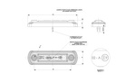 HORPOL LD 677 LED-markeringslampa universal