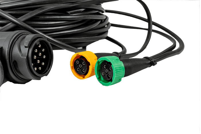 Ljussats: DOBPLAST bakljus + DOBPLAST LED-positionsljus + MANTES 7m 13-polig kabelhärva