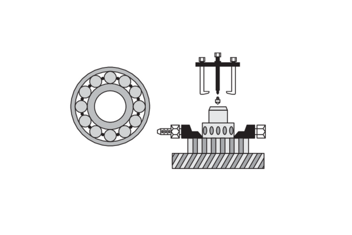 YATO YT-06412 avdragar- och separatorset 14 delar