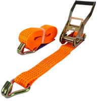 UNITRAILER 5m/50mm/5t orange transportband med spännare
