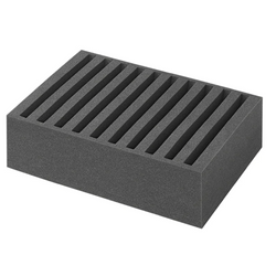 ProPlus 761472PMV01 Tallriksställ för husbilar Skumställ för 10 tallrikar