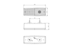 FRISTOM FT-007 baklykta 3 funktioner universal