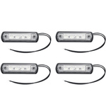 Set med fyra HORPOL LD 675 LED universalmarkeringslampor