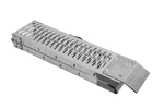 UNITRAILER ALR004 hopfällbar ramp stålramp för släpvagn 170 cm 227 kg
