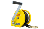 450 KG vinsch med KNOTT-rem, gult hus