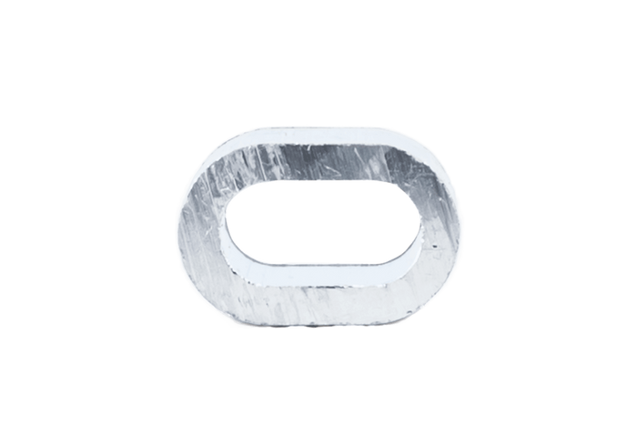 Aluminiumkoppling för DROMET ZLA.4-rep, hylsa för 4 mm rep
