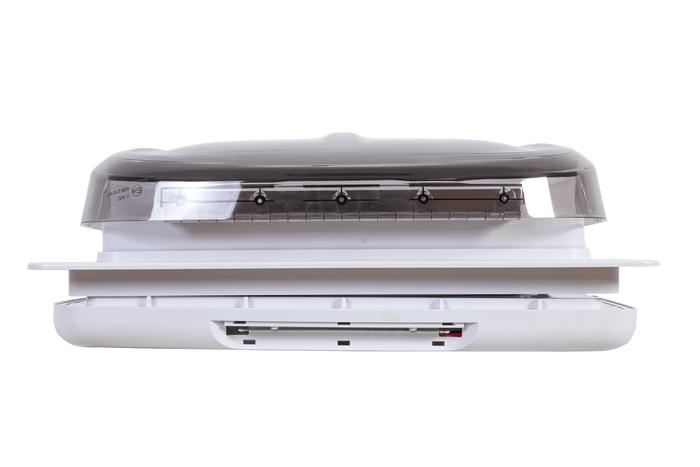 Automatisk takfläkt PUNDMANN PLUS FLÄKT för husbil med belysning, rullgardin 400×400 mm