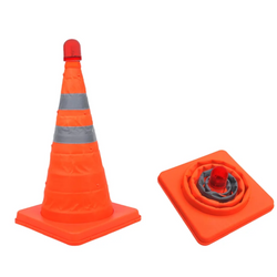 ProPlus 540319 LED-trafikkon, hopfällbar varningskon, 41 cm