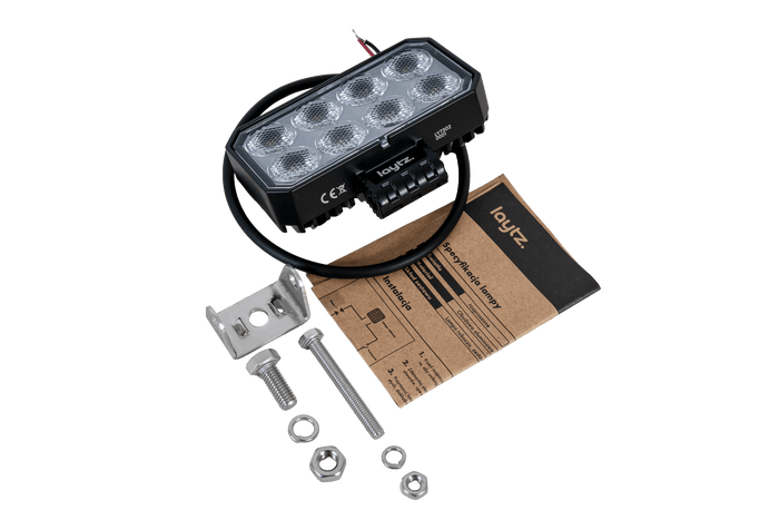 LED-arbetslampa reflektor LAYTZ LY7302 32xLED 3200lm rektangulär