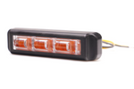Varningslampa WAŚ 2466 W285 LED blinkande lampa orange MASTER/SLAVE