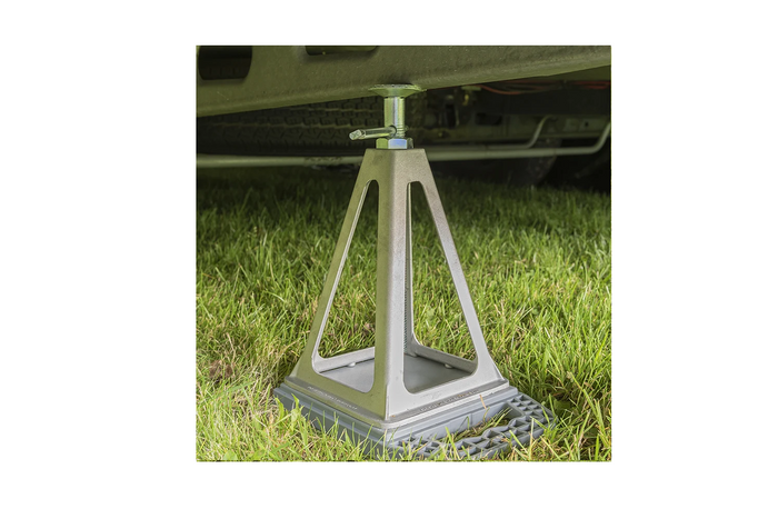 Set med fyra utdragbara stöd ProPlus 360803 stabilisator för 3600 kg släpvagn 430 mm
