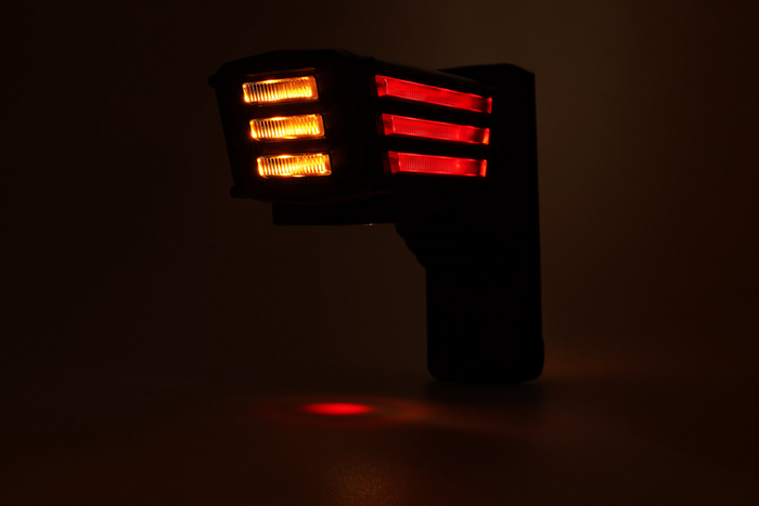 WAŚ 2550L W297.3.1 SPOT LED vänster markeringsljus på kort arm