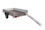 UNITRAILER ALR004B hopfällbar ramp stålramp för släpvagn 190cm 200kg