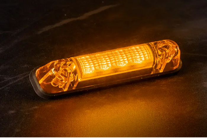 FRISTOM FT-081 LED-markeringslampa, orange, universal