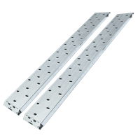 UNITRAILER ramper stålramper för dragbilssläp 250cm 1500 kg set om 2 st