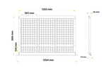 UNITRAILER nätramp för släpvagn 88,6 cm 400 kg