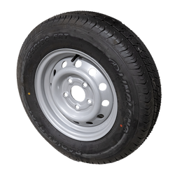 UTTAG Förstärkt hjul för släpvagn LINGLONG DÄCK 165/80 R13C 96/94N FÄLG FÖR SLÄPVAGN 4.5Jx13"H2 5x112 ET:30