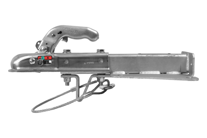 KNOTT KQ14-A+KZE7.5 kulkoppling för 750 kg släpvagn med V-dragstång