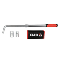 YATO YT-08040 förlängbara hjulnyckelhylsor 17x19mm 21x23mm