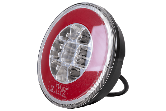 TT TECHNOLOGY TT.12008 Glo-Trac LED-bakljus för hamburgare, 3 funktioner, universal